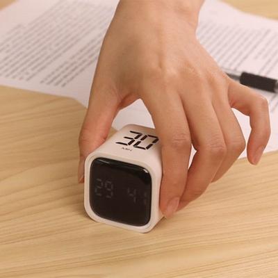 Cubos Temporizador Sensor de Gravidade Display LED Temporizador Relógio Para Reuniões