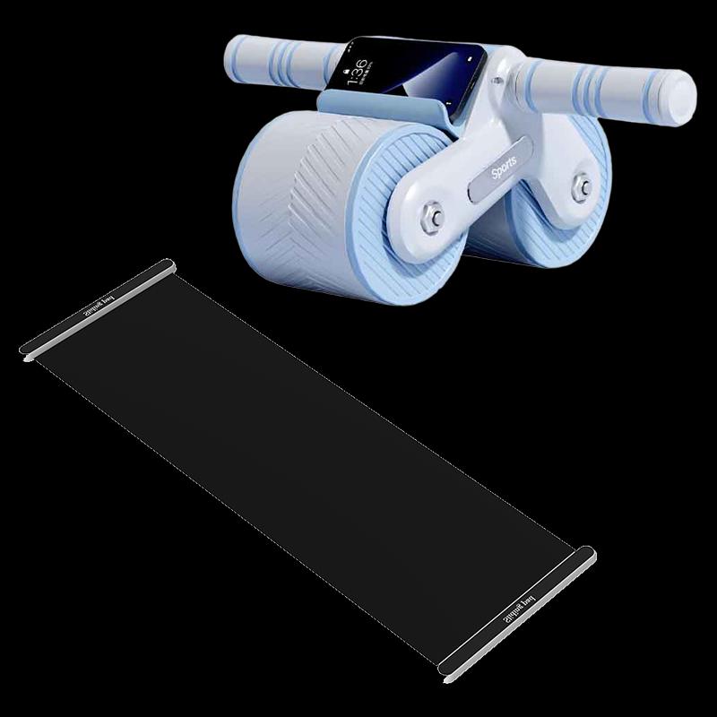 Burrenshu Tank Ab Wheel & Gliding Mat Set