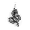 Retro Bishop  Creative Trend Metal Dragon Pendant Necklace Men and Women Pendant Gift Accessories