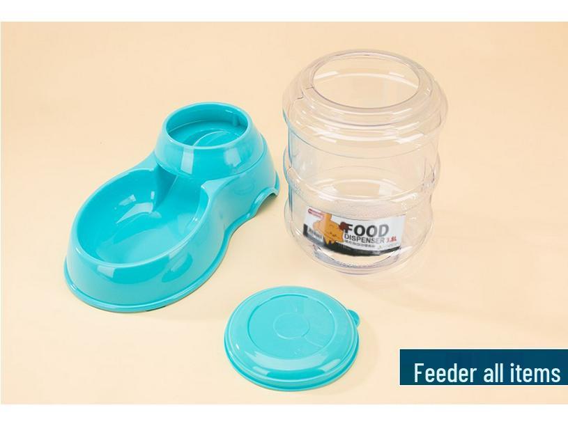 3.8L Automatic Pet Water Dispenser & Feeder for Cats and Dogs