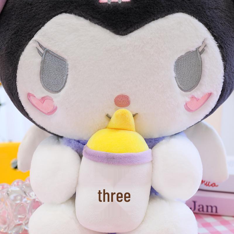 Kuromi & My Melody Plush Doll for Girls - Sleep Pillow Gift