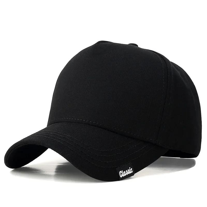 כובע בייסבול מידה גדולה XXL לגברים ונשים, כתר גבוה, מתכוונן, אופנתי, טראקר, 56-60 ס"מ, 61-65 ס"מ, כובעים