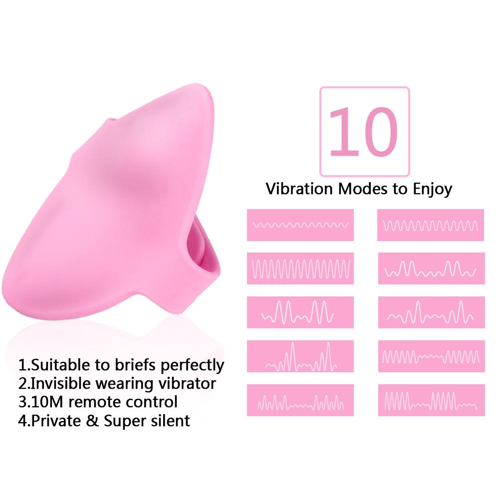 Chiloți vibranti Vibrator clitoridian la distanță Masaj păsărică Stimularea clitorisului Produse sexuale pentru adulți