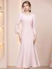 Zhi Li 2026 Spring Embroidered Mermaid Bodycon Dress