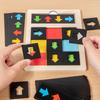 Wooden Enlightenment Toys, Early Education Training Direction Color Games, Children's Shape Training, Thinking Puzzle Toys
