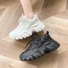 Thick-soled Dad Shoes for Women  Autumn Women's Shoes Breathable Versatile Casual Sports White Black Women's Shoes