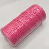 4mm Waterproof Hot Sale Colorful DIY Craft Twine Satin Cord Twisted Cord Natural Macrame Cotton Rope for Bags & Shoes