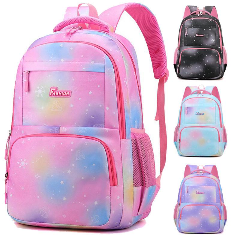 Gradual Children Backpack Cartoon Style Student Schoolbag Wear Bag Resistant