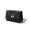 New Leather Niche Retro High-end Diamond Chain Underarm Bag Shoulder Messenger Bag Bag