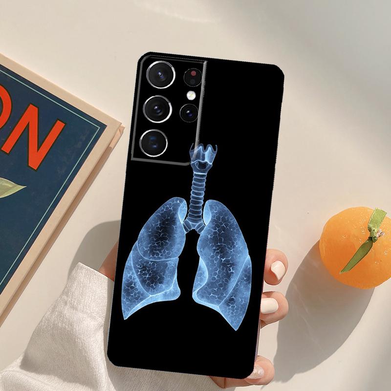 Medical Human Organs Brain Phone Case For Samsung Galaxy S23 S26 Ultra S20 S21 S22 S24 S25 S10 Plus S25 FE Back Cover