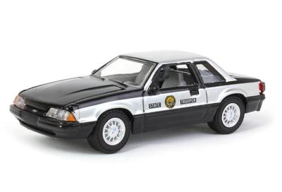 Greenlight ACME 1/64 Scale 1993 North Carolina Highway Patrol Ford Mustang SSP [Parallel Import]