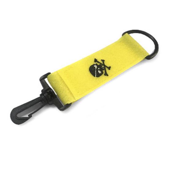 

Полотенце для гольфа с карабином, портативное, сверхлегкое, с хорошей фиксацией, удобное, прочное, из полиэстера, полотенце для гольфа жёлтый