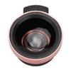 Phone Lens 2 In 1 HD Professional Universal Clip 0.45X Wide Angle 12.5X Macro Lens for Cellphone Tablet Rose Gold
