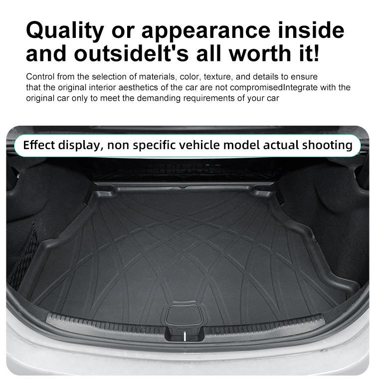 2023 Genesis GV60 Trunk Mat & Seat Back Cushion