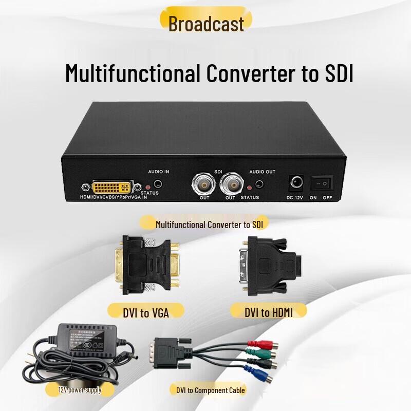 YRWN-Q-S Broadcast-Grade Multi-Functional Video Converter