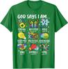 Lover God Says I Am Be Kind Autism Awareness Sped T Shirt