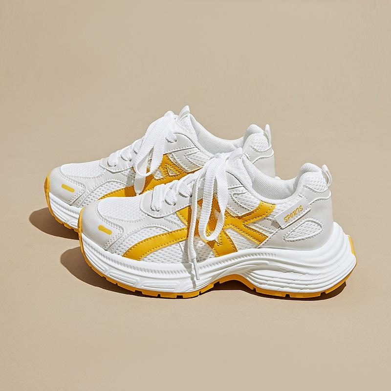 

New dad shoes women s summer student sports and leisure shoes mesh height and breathability 40