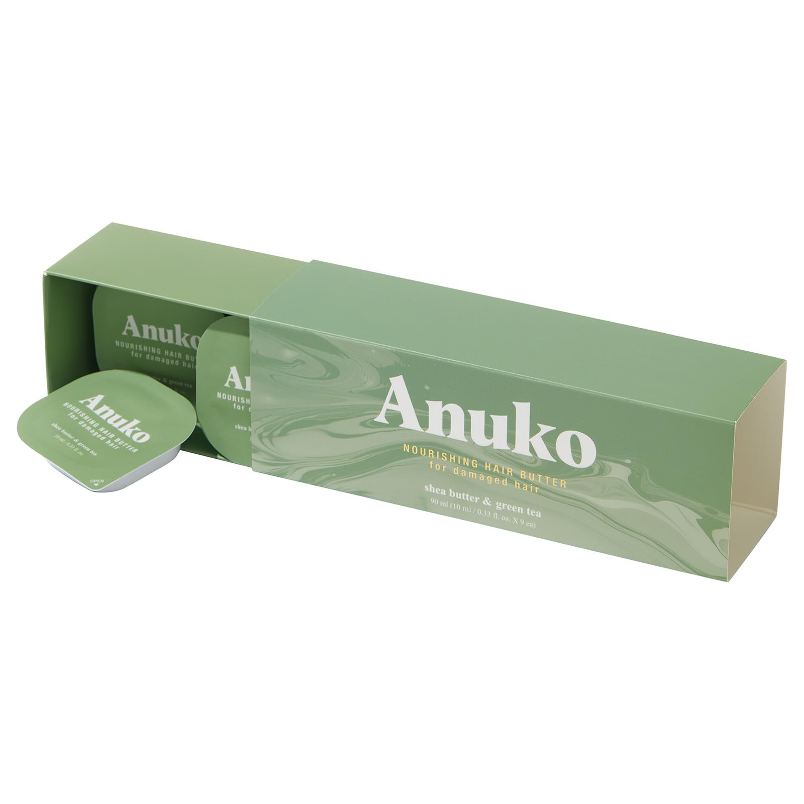 

Anuko Rich Hair Butter Travel Set x 9 Damage Repair Hair Hair Mini Trial Korean Vanilla Coconut (10ml pieces) Mask, Pack, Treatment. Size, Portable, зелёный