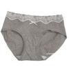 Girls Cotton Sexy Lace Edge Seamless Breathable Bag Hip Extension Crotch Briefs Underwear