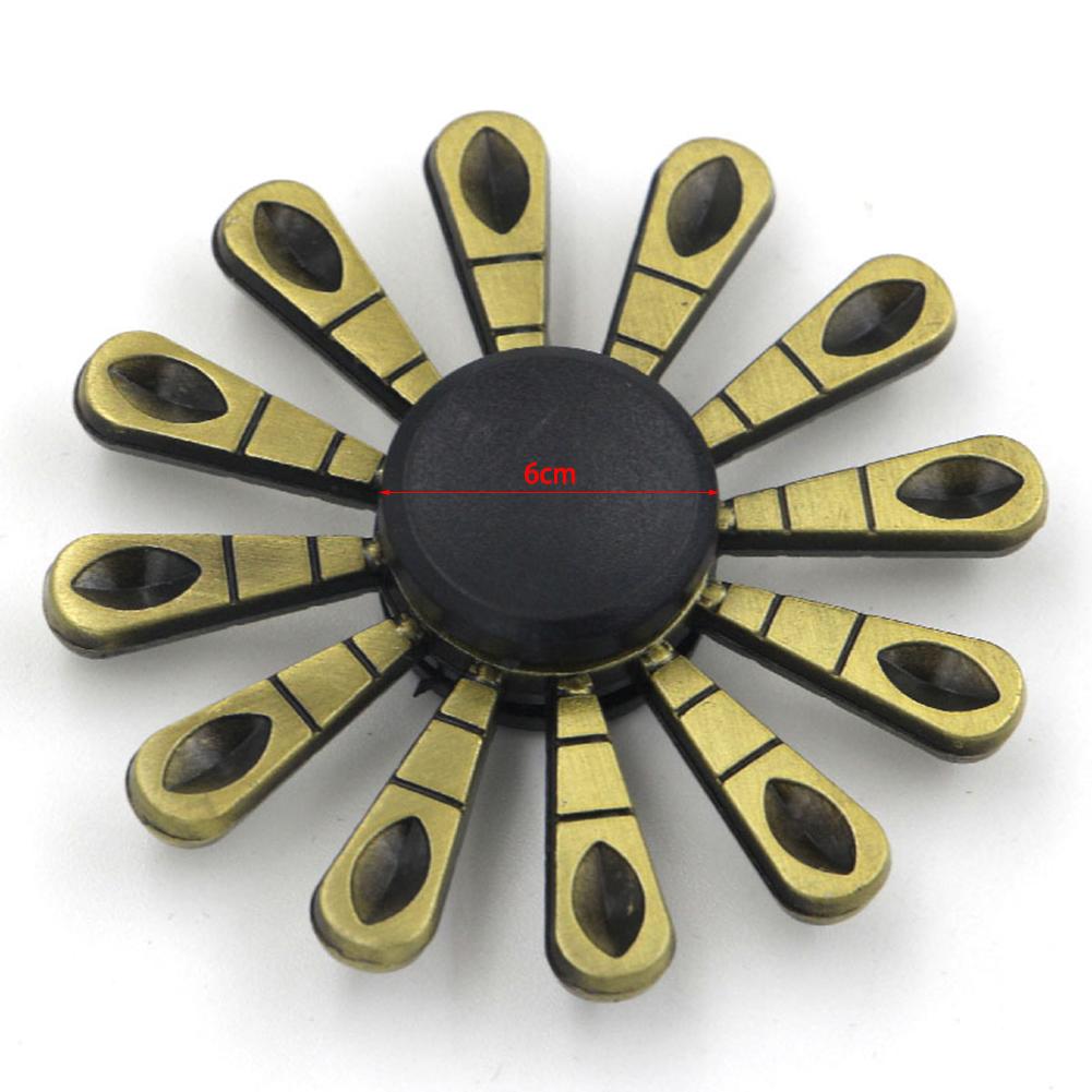 Alloy Fingertip Spinner Toy Creative Anti Anxiety Gift Fingertip Rotating Decompression Toy