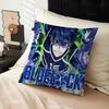 Japan Manga Blue Lock Pillow Cover Sofa Cushion Cover Home Room Decoration Children Gift