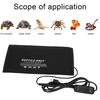 Reptiles Heating Pad Small Animals USB Temperature Control Heating Mat for Turtles  