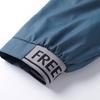 Men Outdoor Jacket Stand Collar Zip Placket Breathable Pocket Ultrathin Sportswear Anti-UV Plus Size Camping Sun Protection Clothing Men Clothes