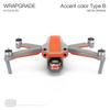 WRAPGRADE Kůže pro DJI Air 2S, Akcentová barva B (Neonově oranžová)