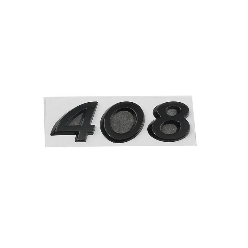 Auto Metall Hinterer Kofferraum Buchstaben Logo Abzeichen Emblem Aufkleber Für Peugeot 206 207 301 308 307 408 508 Dekoration Zubehör