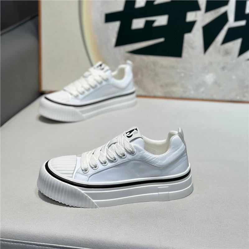 Trendy Brand Men'S Shoes Spring New Low-Top Cloth Surface Comfortable Casual Soft Sole Lace-Up Korean Version Versatile Breathable Net Red Shoes Men