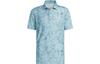 Ultimate365 Polo Shirts Men's Blue Polo Collar Moderate Straight Fit HZ3189