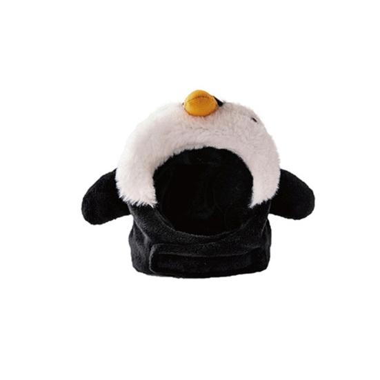 

Кошачья шапка, очаровательная, мягкая, удобная, милая, в форме пингвина, для домашних животных, собак, кошек, головной убор