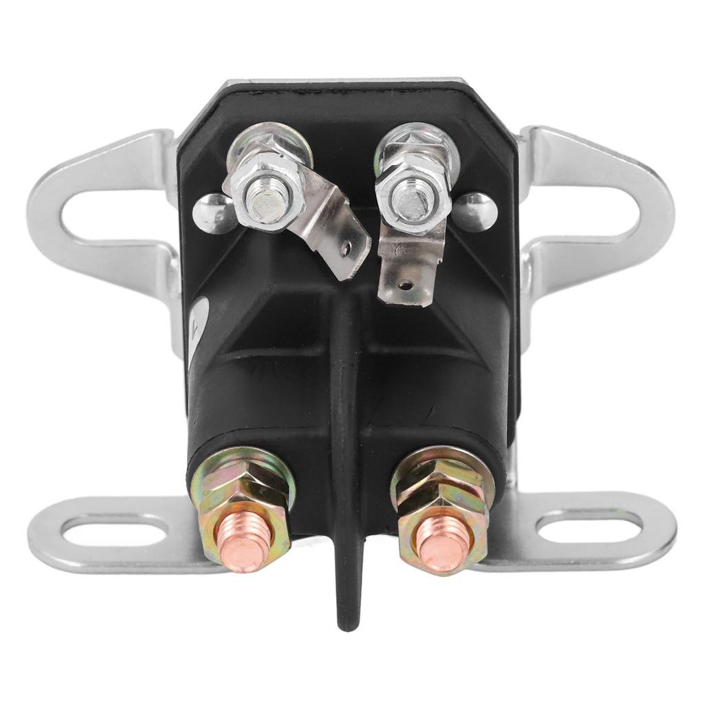 Kleines Anlasserrelais Elektromagnetisches Relais Magnetschalter für Rasenmäher ATV Schneemobil Garten