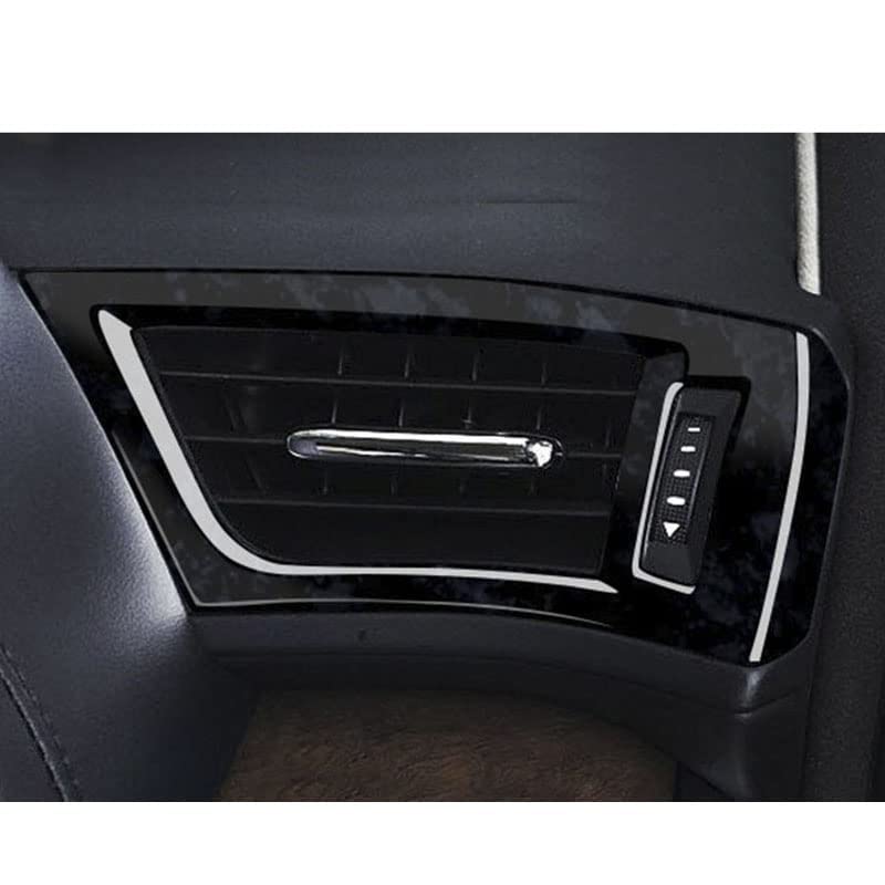 TANGDUTUTU Toyota Alphard Vellfire 30 Series Front Air Conditioner Cover Front Air Conditioner Duct Ring Interior Panel Interior Parts ABS Resin 2P