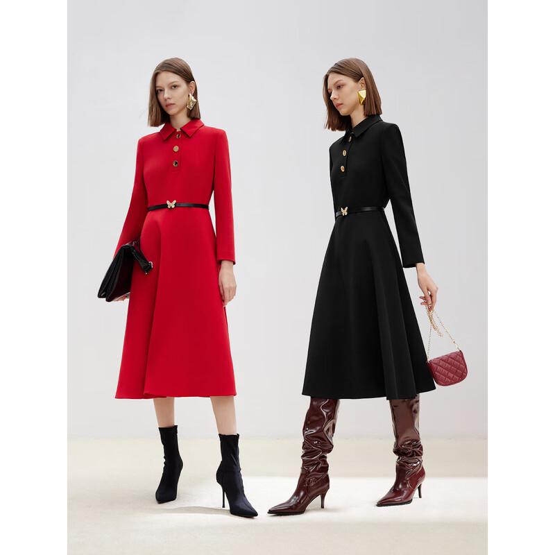 Langzi Retro Hepburn Style A-Line Dress