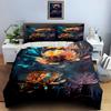 Elegante vivacità floreale. Biancheria da letto Set copripiumino Copripiumini Federe regali (1 * Copripiumino 2 * Federe, senza piumino)