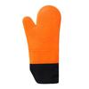 1Pcs Long Silicone Gloves With Cotton Waterproof Kitchen Microwave Mittens Gloves Cooking Bbq Heat-Resistant Gloves Oven Mitts