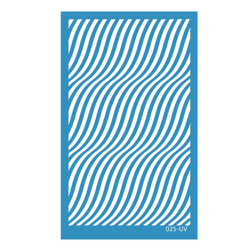 Silk Screen Stencils for Polymer Clay Reusable Line Flower Leaves Silk Screens Printing Pottery Tools for Earring Jewelry Making