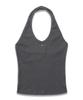 DOFFSEPT Stellar Stud Sleeveless In Charcoal