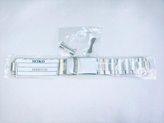M0KWX13J0 SEIKO 5 Sports 22mm Stainless Steel Bracelet for and Via SBSA001/ SBSA003/ 4R36-07G0 Others. (Ships Nekoposu)
