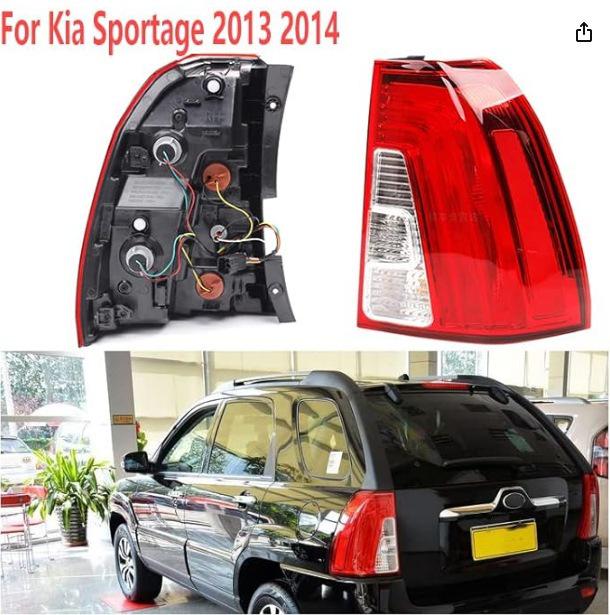 

Збірка заднього ліхтаря Kia Sportage 2013-2016: Задня кришка лампи та стоп-сигнал Right Passenger, Low without LED