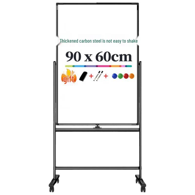 Deli H-Type Dual-Sided Magnetic Mobile Whiteboard
