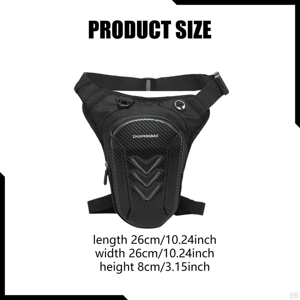 Motorcycle Leg Bag Drop Bags Gear Pouch Multi Pocket Phone Storage Waist Thigh Packs for