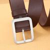 Korean Style Men PU Belt Needle Buckle Japanese Buckle Casual Jeans Belt Fashion Durable
