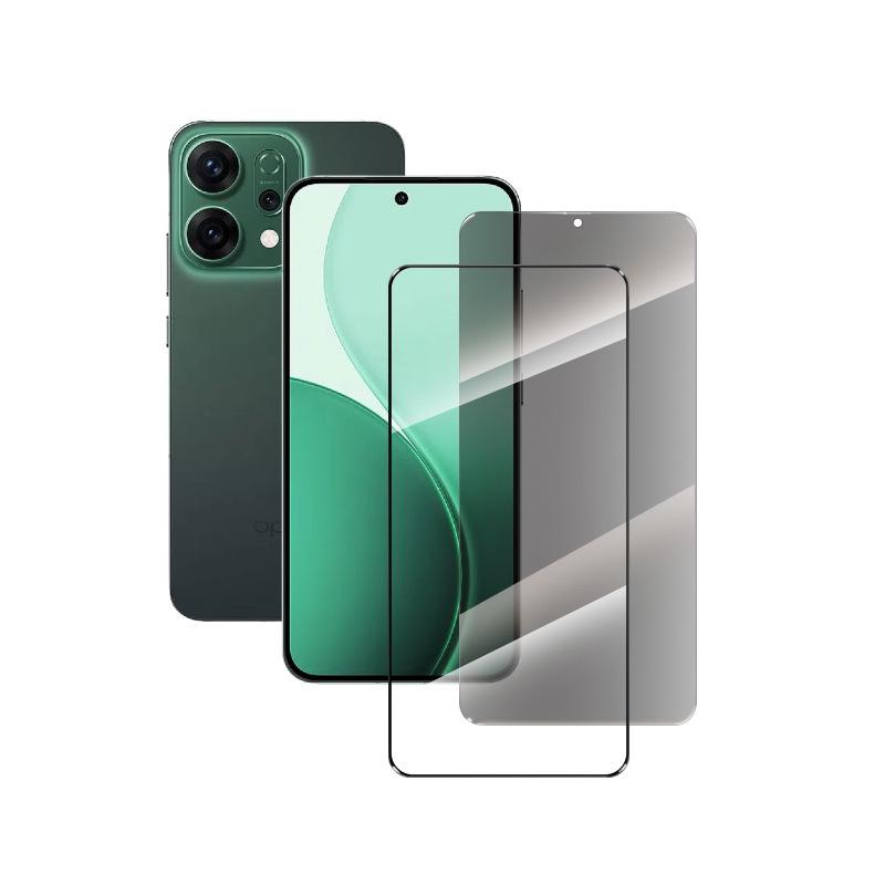 Protecteur d'écran en verre trempé HD mat anti-regard pour OPPO Reno14F/14Pro