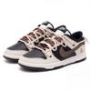 Nike Dunk Zapatos de Skate para Patinar Madera Marchita en Primavera Resistentes a la Abrasión Antideslizantes Caña Baja Unisex Marrón Beige HF5441-100(Equipo210-)