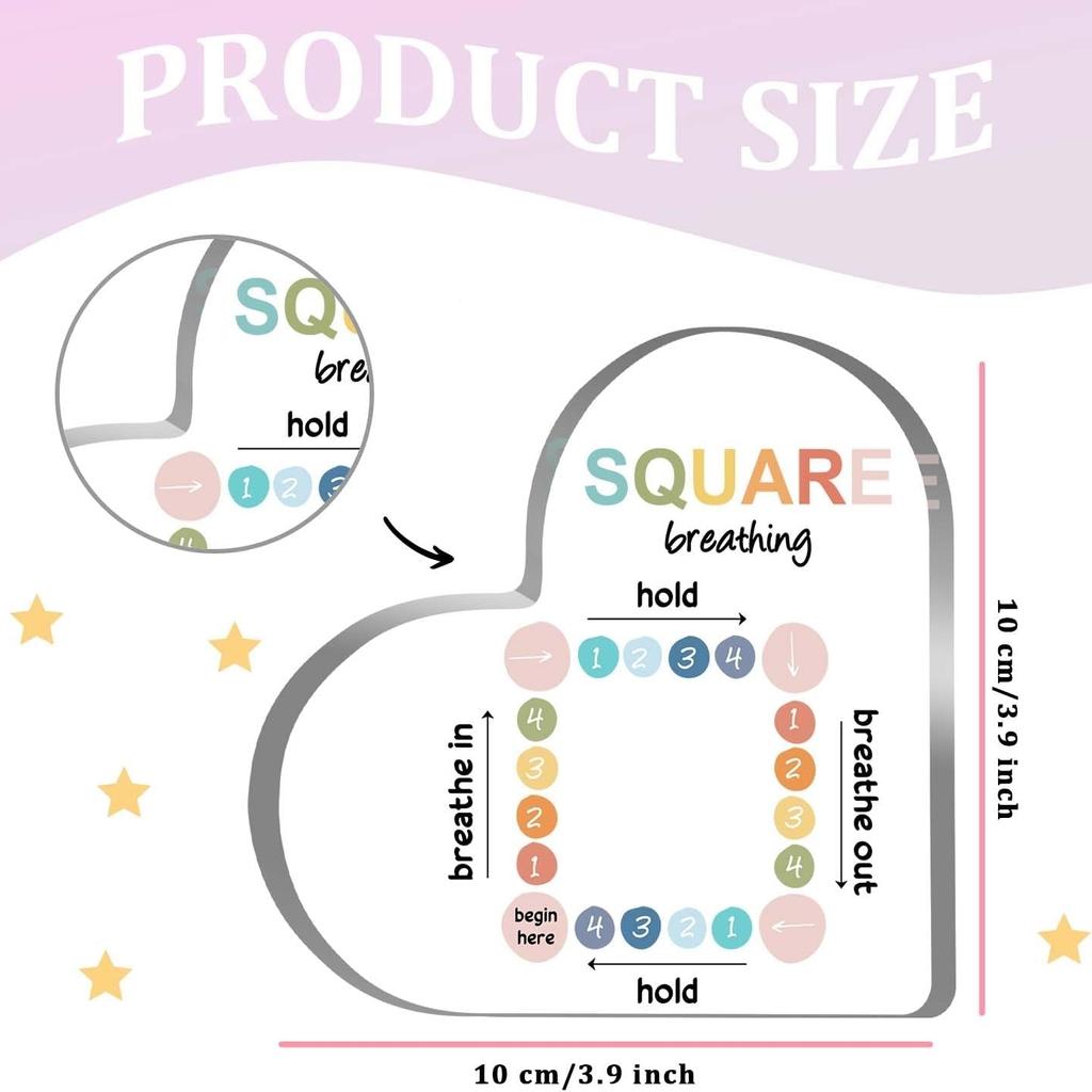 Mental Health Decor, Psychotherapy Affirmations Heart Acrylic Sign, Therapy & Counseling Office Decor, School Counselor Sign