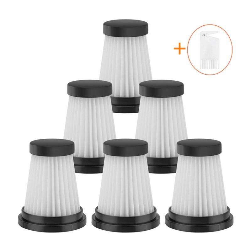 10Pcs HEPA Filter Replacement for K12 K13 Handheld Wireless Vacuum Cleaner Strong Suction Component Accessories