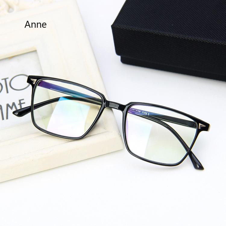 New Korean Style Glasses Frame Men Women Fashion Square Shape Man Woman Eyeglasses Decorative Glasses Blue Light Glasses