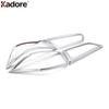 Rear Tail Light Lamp Cover Trim For Mitsubishi Lancer 2010 2011 2012 2013 2014 Chrome Car Accessories Taillight Frame Trims